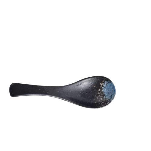 Japanese Retro Ceramic Spoon – Elegance in Every Scoop
