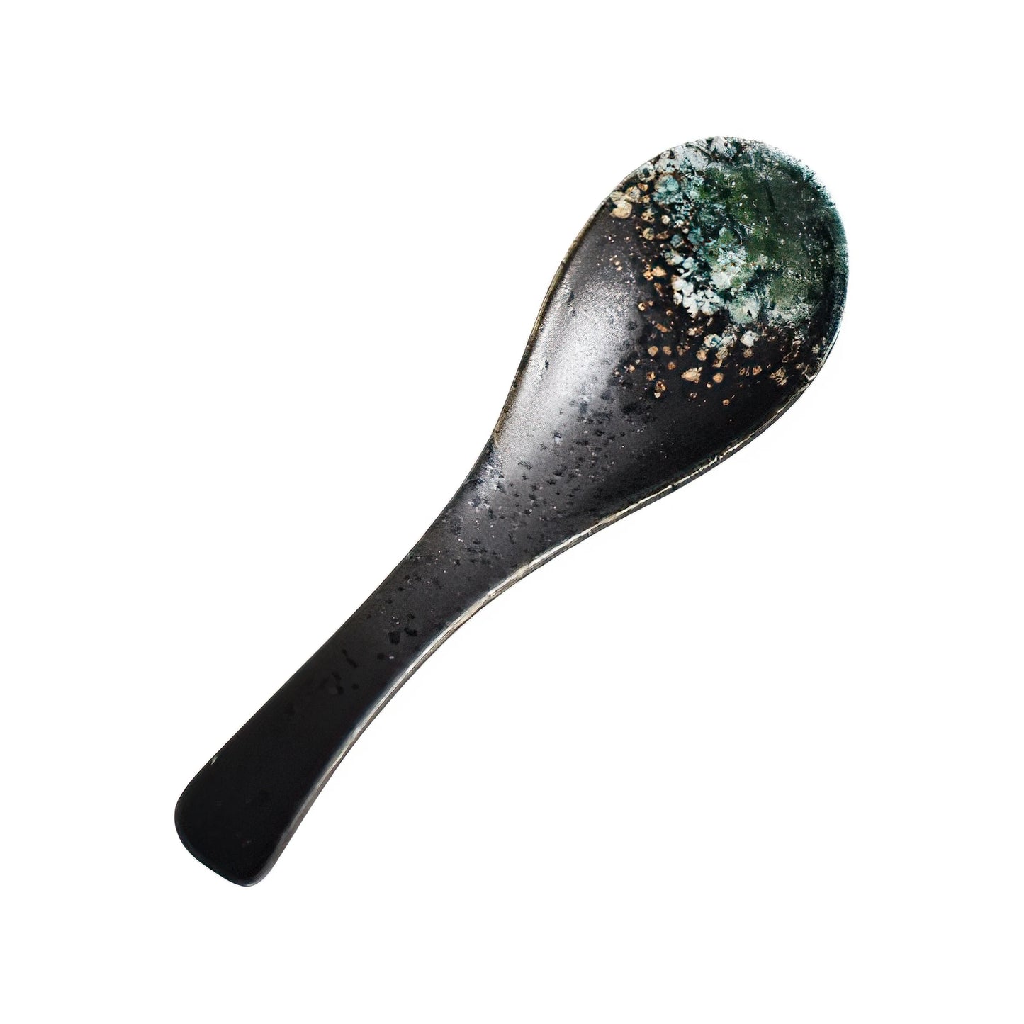 Japanese Retro Ceramic Spoon – Elegance in Every Scoop
