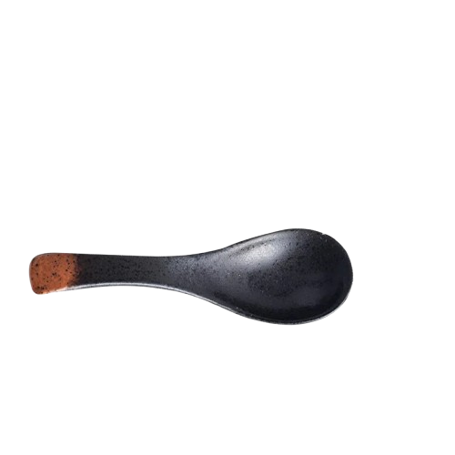 Japanese Retro Ceramic Spoon – Elegance in Every Scoop