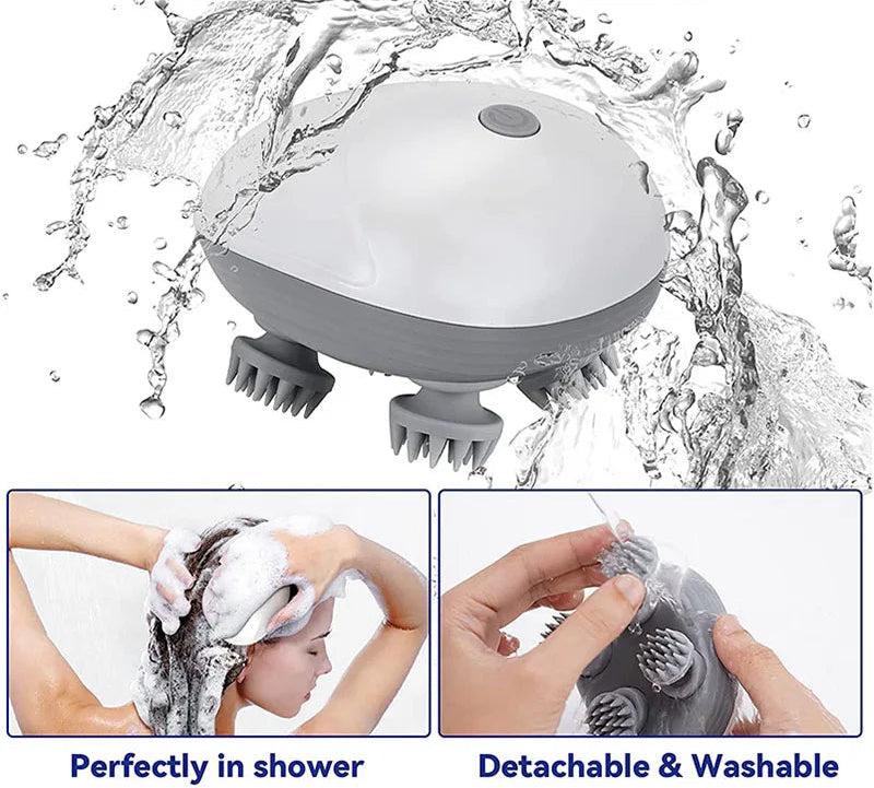 Handheld Electric Massager - Vibrating Scalp & Body Relaxation Tool