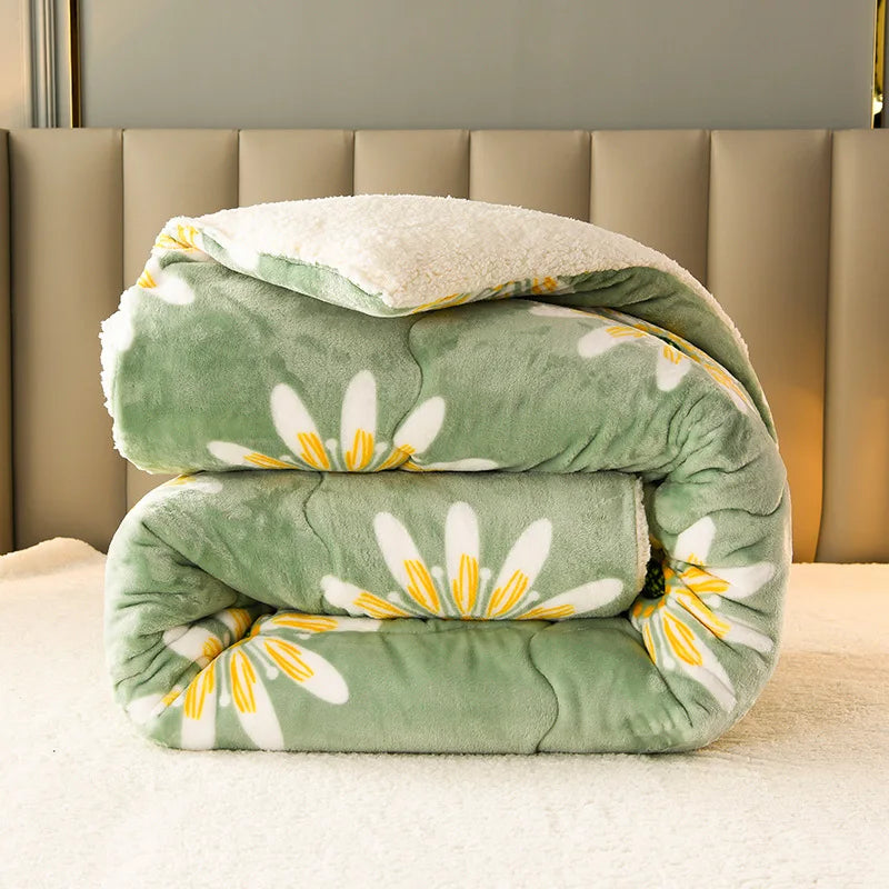 Sherpa Fleece Blanket 200x230cm – Ultra Soft Winter Bedding for Cold Nights