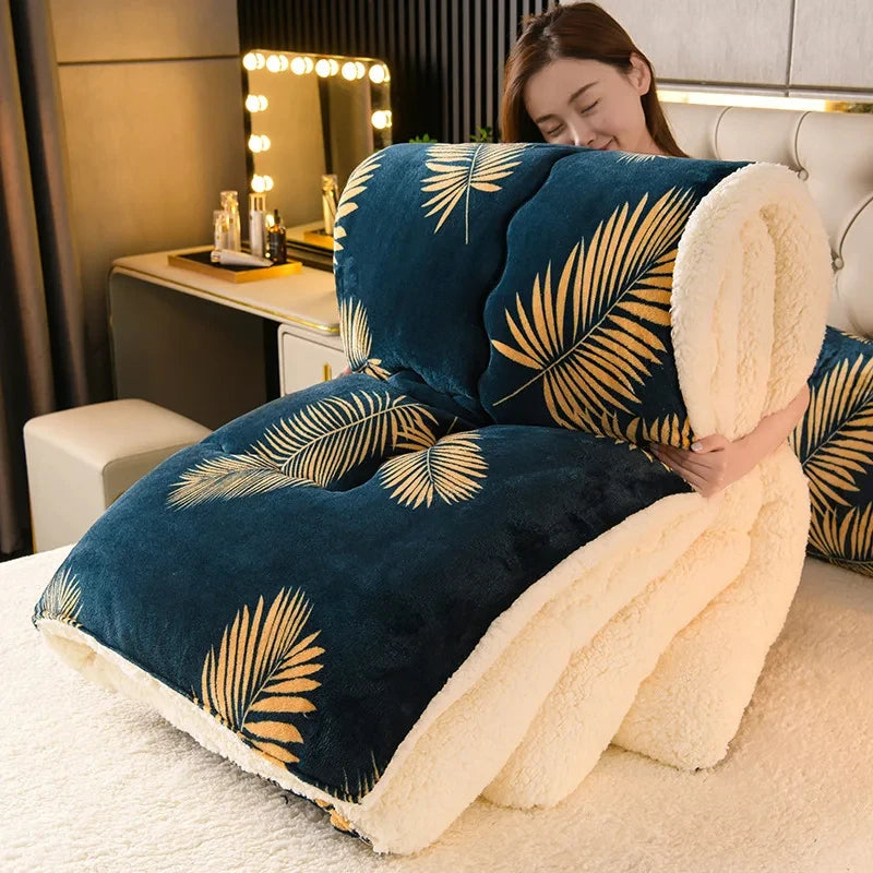 Sherpa Fleece Blanket 200x230cm – Ultra Soft Winter Bedding for Cold Nights
