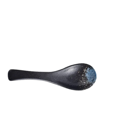 Japanese Retro Ceramic Spoon – Elegance in Every Scoop