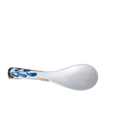 Japanese Retro Ceramic Spoon – Elegance in Every Scoop