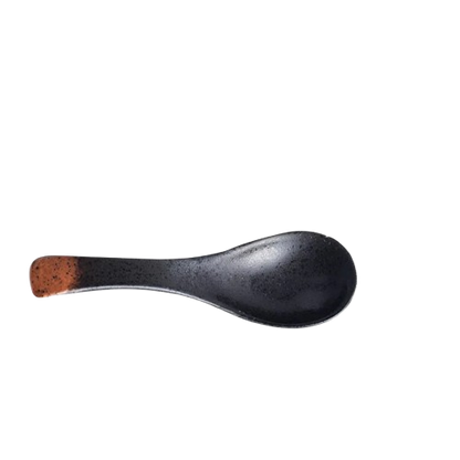 Japanese Retro Ceramic Spoon – Elegance in Every Scoop