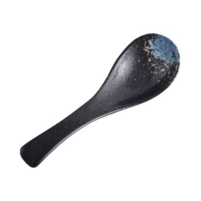 Japanese-Style Ceramic Spoon – Handcrafted Bone China