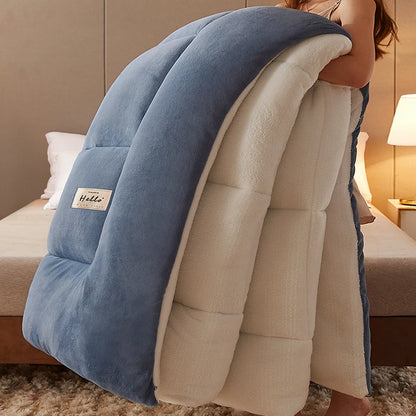 Ultra Plush Wool Blend Blanket – Super Warm Winter Comforter