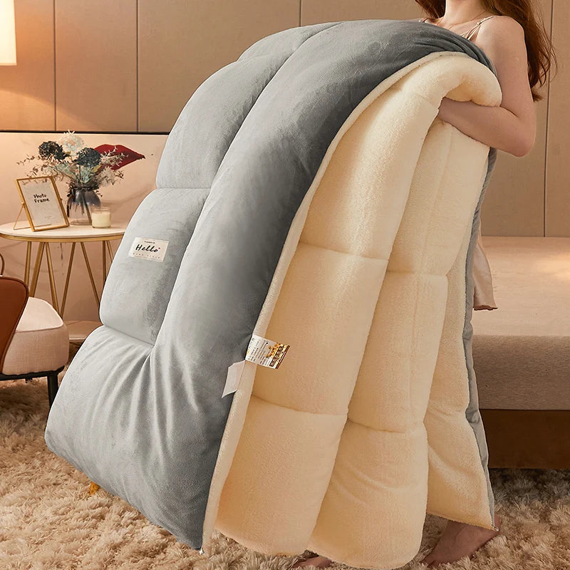 Ultra Plush Wool Blend Blanket – Super Warm Winter Comforter