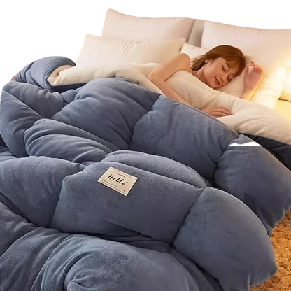 Ultra Plush Wool Blend Blanket – Super Warm Winter Comforter