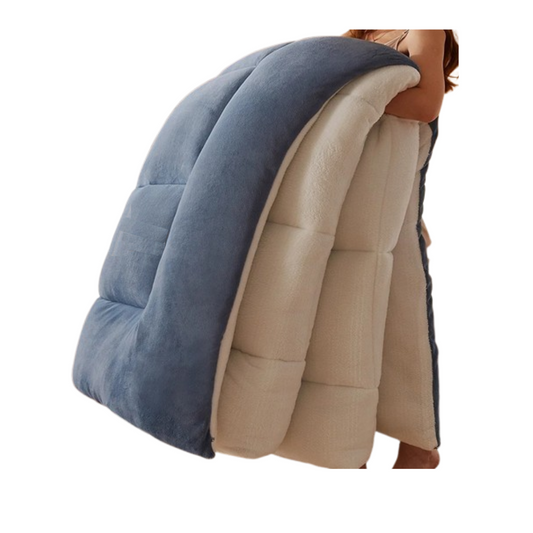 Wool Blend Blanket – Weighted, Machine Washable